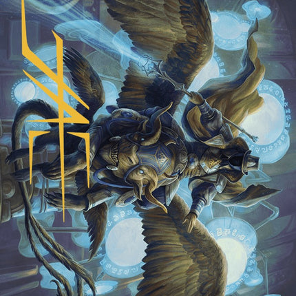 Ezrim, Agency Chief Art Card (Gold-Stamped Signature) [Murders at Karlov Manor Art Series]