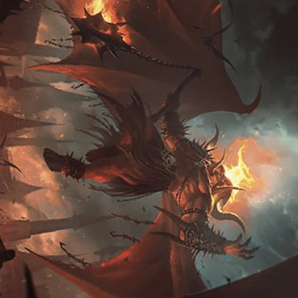Rakdos, Patron of Chaos Art Card (22/49) [Murders at Karlov Manor Art Series]