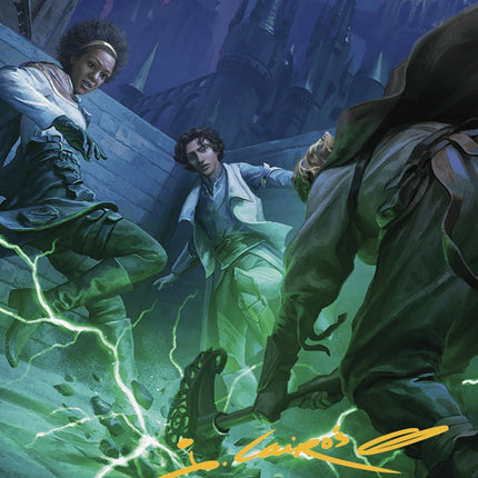 Fanatical Strength Art Card (Gold-Stamped Signature) [Murders at Karlov Manor Art Series]