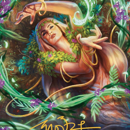 Insidious Roots Art Card (Gold-Stamped Signature) [Murders at Karlov Manor Art Series]