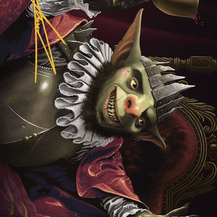Krenko, Baron of Tin Street Art Card (Gold-Stamped Signature) [Murders at Karlov Manor Art Series]