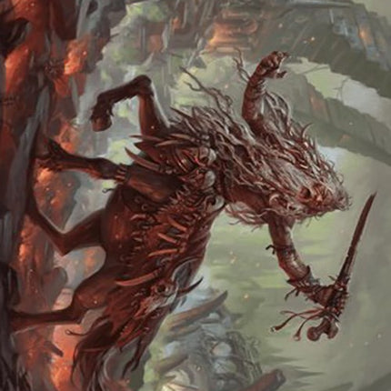 Yarus, Roar of the Old Gods Art Card (24/49) [Murders at Karlov Manor Art Series]