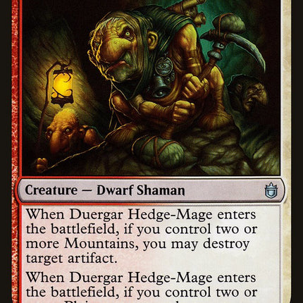 Duergar Hedge-Mage [Commander Anthology]