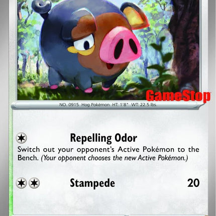 Lechonk (154/198) (GameStop Promo) [Scarlet & Violet: Base Set]