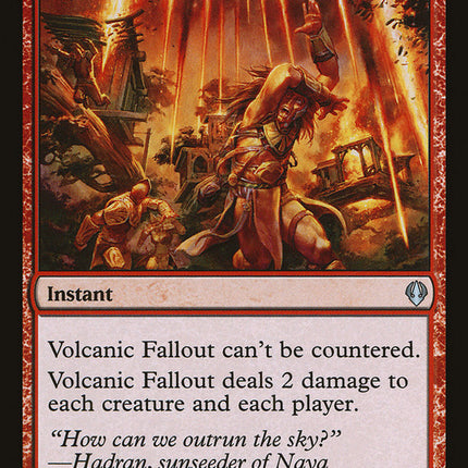 Volcanic Fallout [Archenemy]