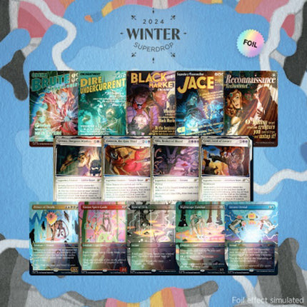 Secret Lair: Drop Series - Winter Superdrop 2024 (Dark Mysteries Bundle - Foil Edition)