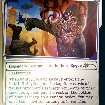 Gonti, Lord of Luxury (Rainbow Foil) [Secret Lair Drop Series]