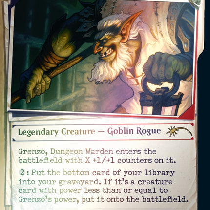 Grenzo, Dungeon Warden (Rainbow Foil) [Secret Lair Drop Series]