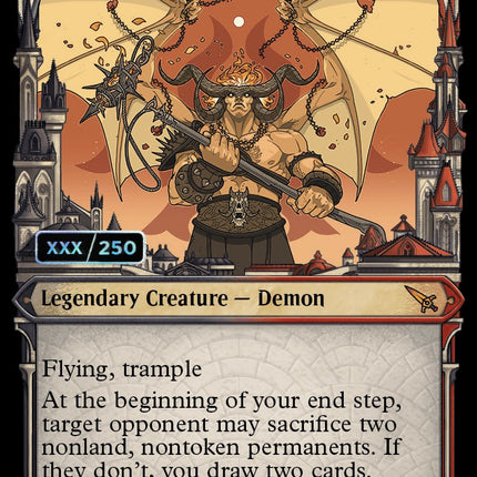 Rakdos, Patron of Chaos (Serialized) [Murders at Karlov Manor]