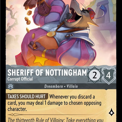 Sheriff of Nottingham - Corrupt Official (191/204) [Into the Inklands]
