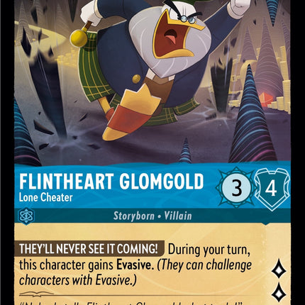 Flintheart Glomgold - Lone Cheater (140/204) [Into the Inklands]