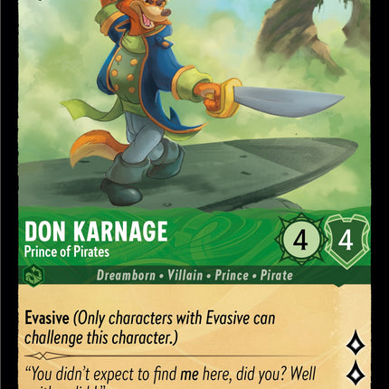 Don Karnage - Prince of Pirates (71/204) [Into the Inklands]
