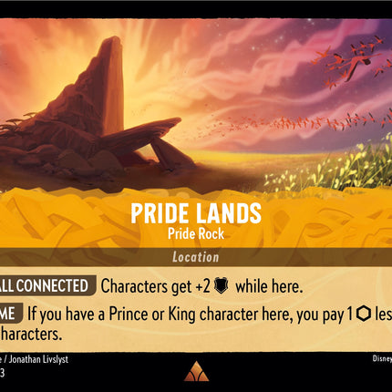 Pride Lands - Pride Rock (33/204) [Into the Inklands]