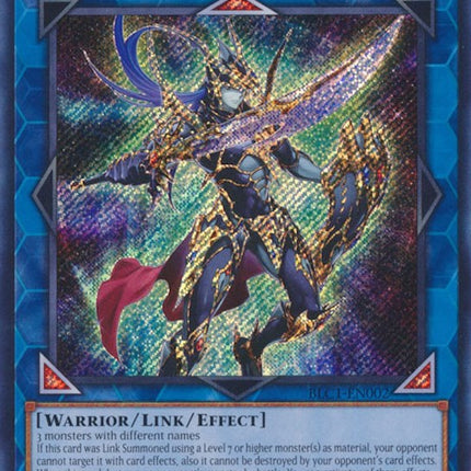 Black Luster Soldier - Soldier of Chaos [BLC1-EN002] Secret Rare