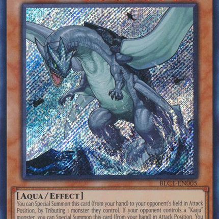 Gameciel, the Sea Turtle Kaiju [BLC1-EN005] Secret Rare