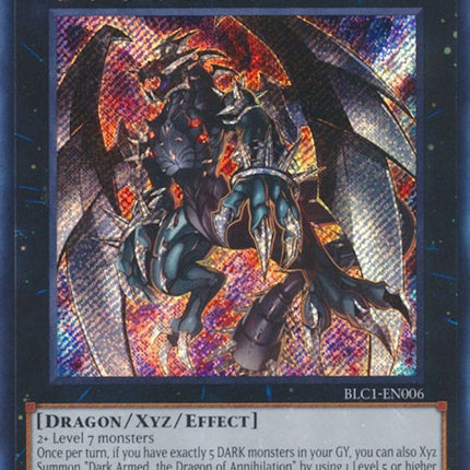 Dark Armed, the Dragon of Annihilation [BLC1-EN006] Secret Rare