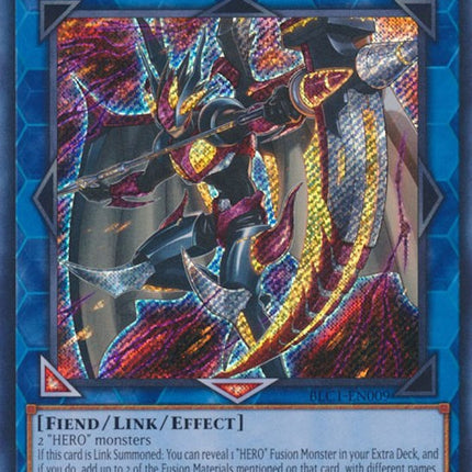 Xtra HERO Infernal Devicer [BLC1-EN009] Secret Rare