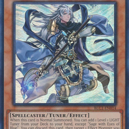 Sage with Eyes of Blue [BLC1-EN014] Ultra Rare
