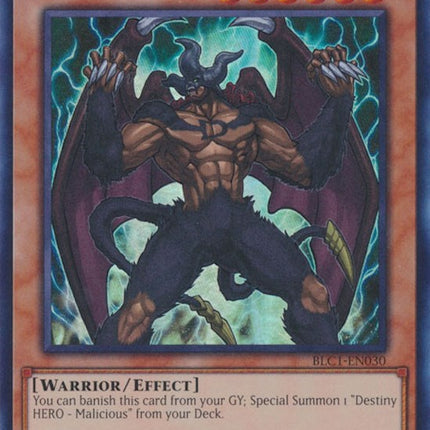 Destiny HERO - Malicious [BLC1-EN030] Ultra Rare