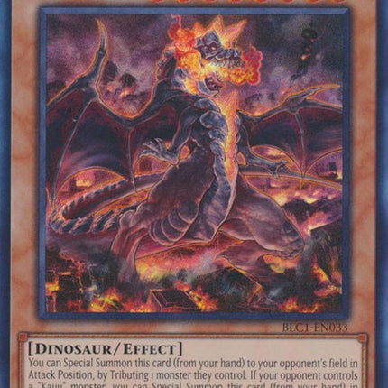 Dogoran, the Mad Flame Kaiju [BLC1-EN033] Ultra Rare