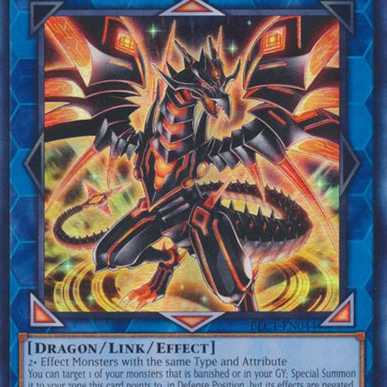 Darkness Metal, the Dragon of Dark Steel [BLC1-EN044] Ultra Rare