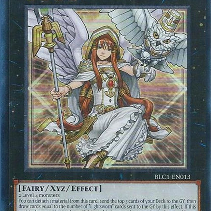 Minerva, the Exalted Lightsworn (Silver) [BLC1-EN013] Ultra Rare