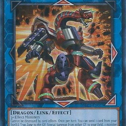 Borrelguard Dragon (Silver) [BLC1-EN019] Ultra Rare