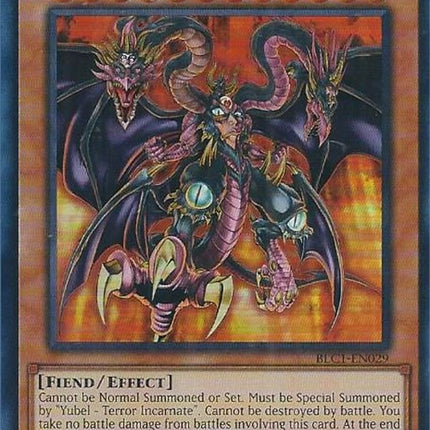 Yubel - The Ultimate Nightmare (Silver) [BLC1-EN029] Ultra Rare