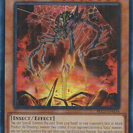 Kumongous, the Sticky String Kaiju (Silver) [BLC1-EN034] Ultra Rare