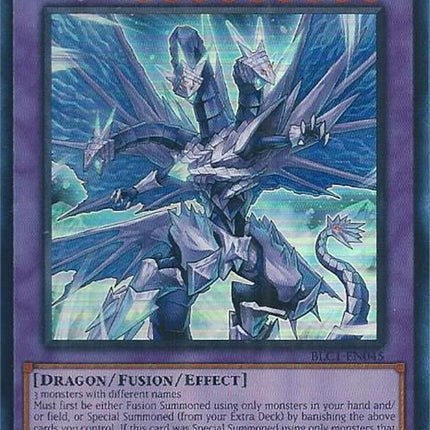 Trishula, the Dragon of Icy Imprisonment (Silver) [BLC1-EN045] Ultra Rare