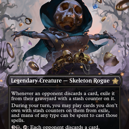 Tinybones, Bauble Burglar (Borderless) (Mana Foil) [Foundations]