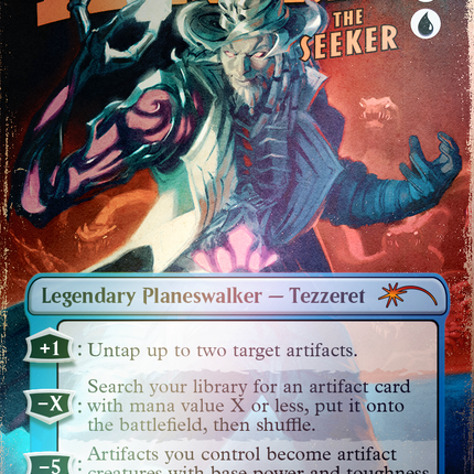 Tezzeret the Seeker (1619) (Rainbow Foil) [Secret Lair Drop Series]