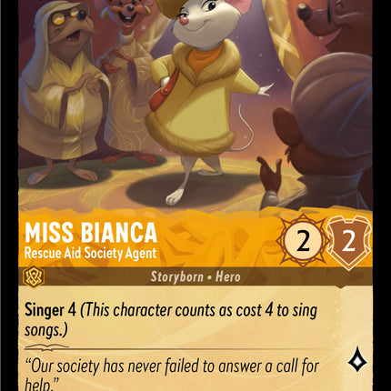 Miss Bianca - Rescue Aid Society Agent (10/204) [Into the Inklands]