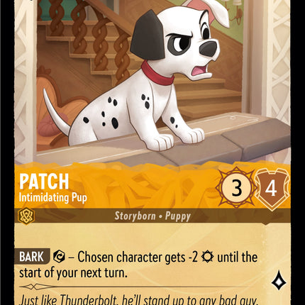 Patch - Intimidating Pup (14/204) [Into the Inklands]