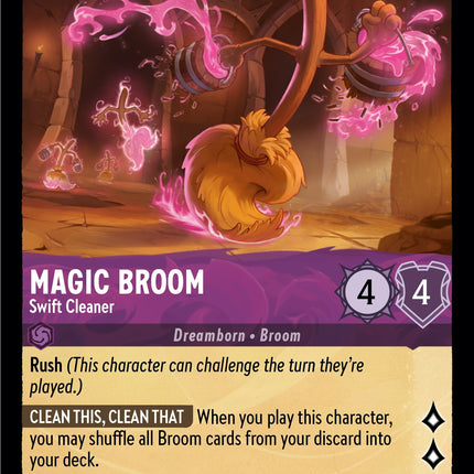 Magic Broom - Swift Cleaner (45//204) [Into the Inklands]