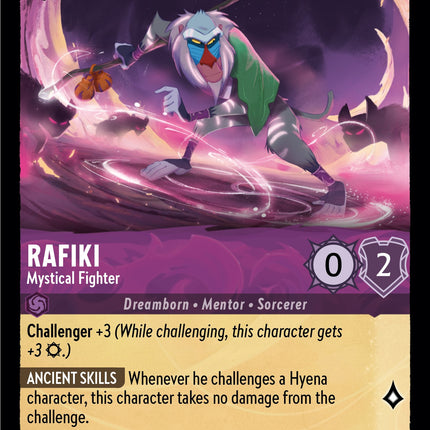 Rafiki - Mystical Fighter (54//204) [Into the Inklands]