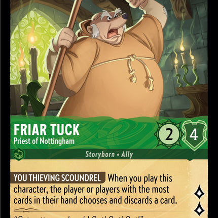 Friar Tuck - Priest of Nottingham (73/204) [Into the Inklands]