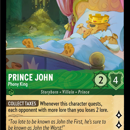 Prince John - Phony King (83//204) [Into the Inklands]
