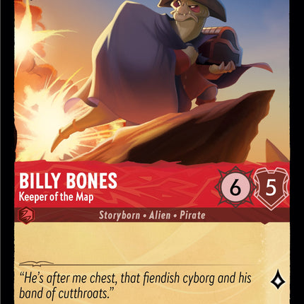 Billy Bones - Keeper of the Map (104/204) [Into the Inklands]