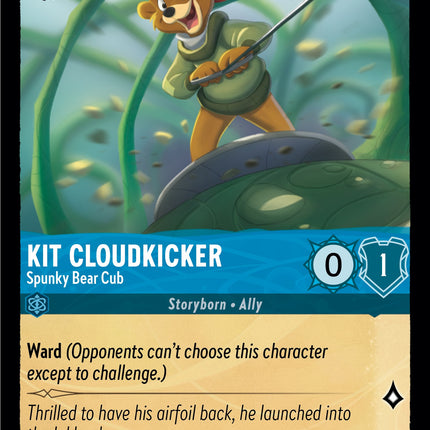 Kit Cloudkicker - Spunky Bear Cub (148/204) [Into the Inklands]