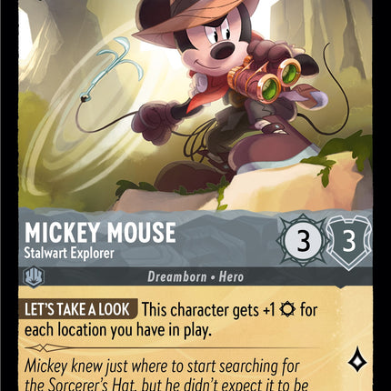 Mickey Mouse - Stalwart Explorer (181/204) [Into the Inklands]