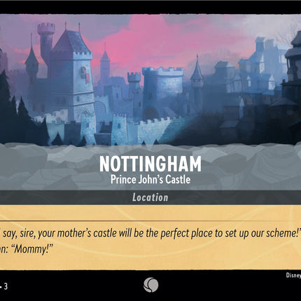 Nottingham - Prince John's Castle (203/204) [Into the Inklands]