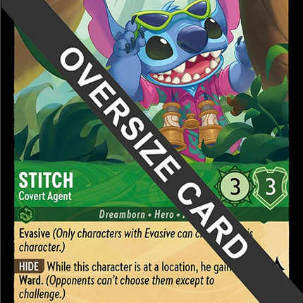 Stitch - Covert Agent (Oversized) (89//204) [Into the Inklands]