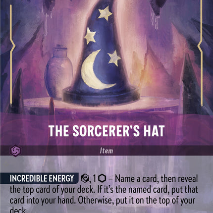 The Sorcerer's Hat (Enchanted) (210/204) [Into the Inklands]