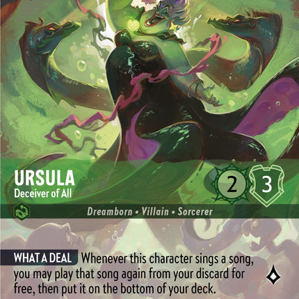 Ursula - Deceiver of All (Enchanted) (212/204) [Into the Inklands]