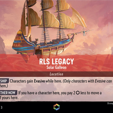 RLS Legacy - Solar Galleon (Enchanted) (216/204) [Into the Inklands]