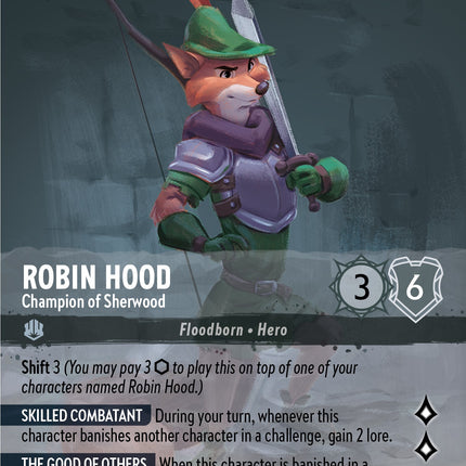 Robin Hood - Champion of Sherwood (Enchanted) (221/204) [Into the Inklands]