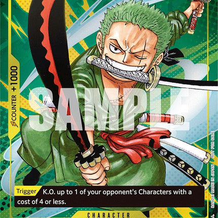 Roronoa Zoro (Event Pack Vol. 3) [One Piece Promotion Cards]