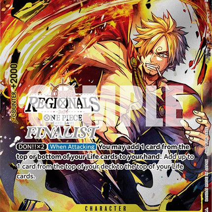 Sanji (Online Regional 2024) [Finalist] [One Piece Promotion Cards]