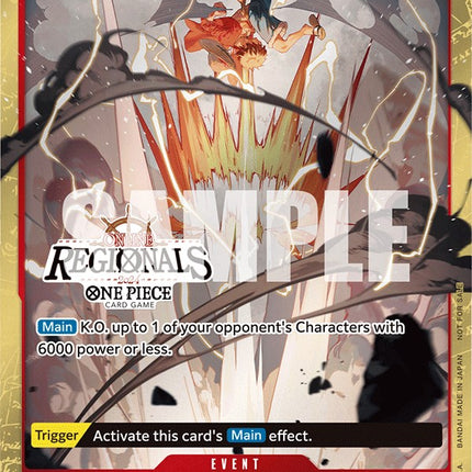 Gum-Gum Jet Pistol (Online Regional 2024) [Participant] [One Piece Promotion Cards]